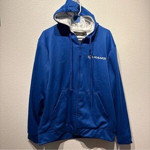 Dunbrooke Blue Rams Hooded Jacket BNWT sz M